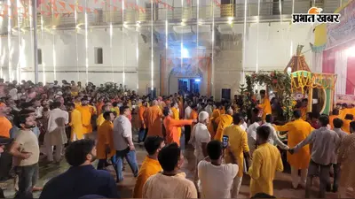 गया जी : "रथ के पहिए में आई तकनीकी खराबी, बदला रूट, सीधे बोधगया मठ पहुंचे भगवान जगन्नाथ"