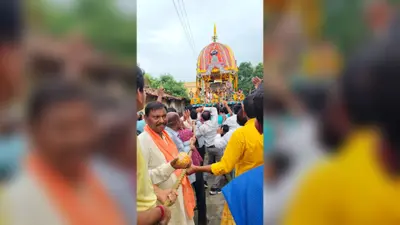 रथयात्रा में शामिल हुए पूर्व मुख्यमंत्री अर्जुन मुंडा, महाप्रभु से की जनकल्याण की प्रार्थना