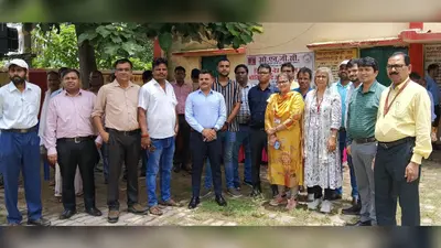 ओएनजीसी ने अमलाबाद में लगाया निःशुल्क नेत्र जांच शिविर