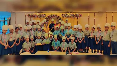 विद्यार्थियों ने बिना आग के तैयार किये पौष्टिक व्यंजन