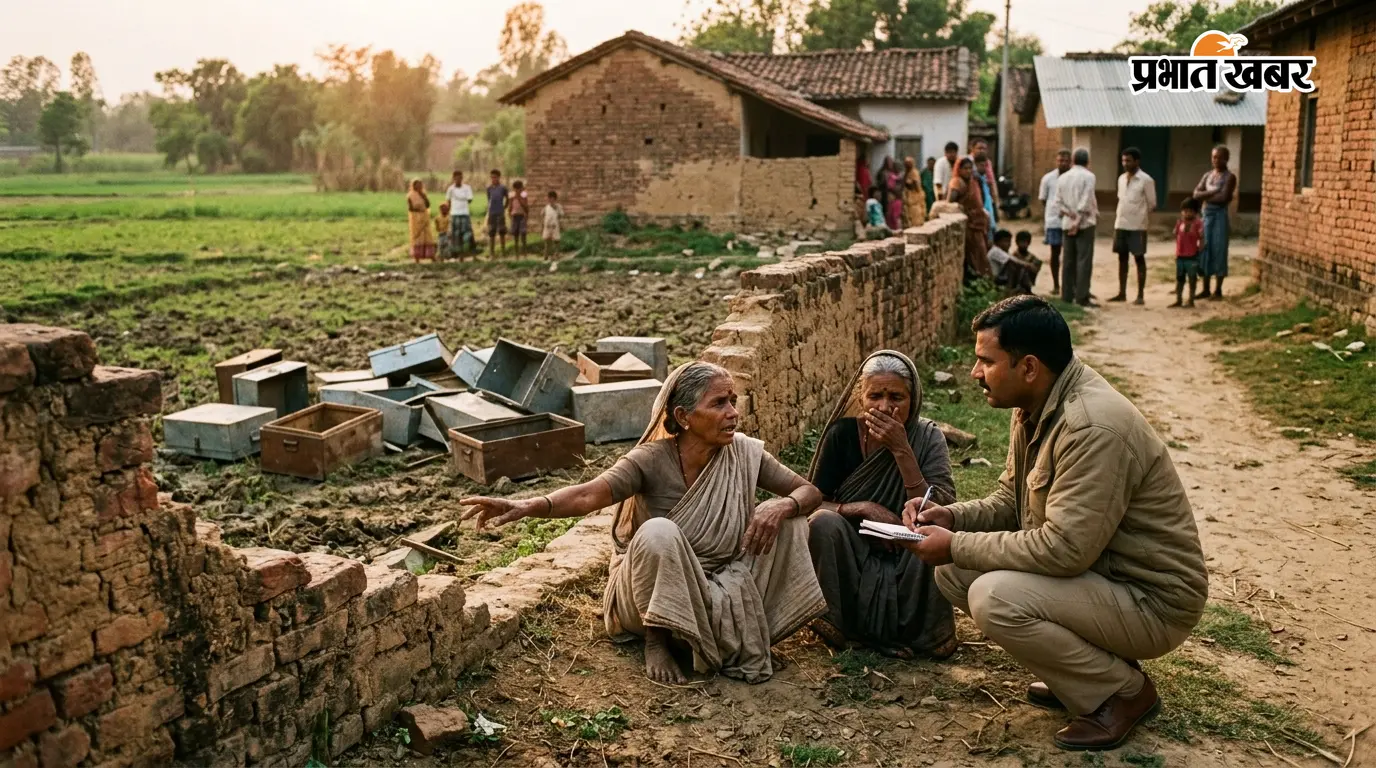 एक ही रात छह घरों में चोरी से हड़कंप, नकदी-जेवर लेकर फरार हुए चोर; खेत में मिले टूटे बक्से