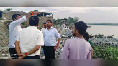 नेपाल में बारिश के बाद सीतामढ़ी में बाढ़ का खतरा, तटबंधों का निरीक्षण
