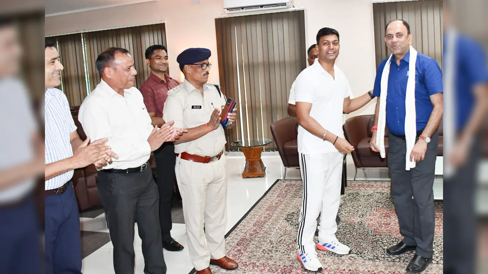 वीरपुर एसएसबी 45वीं वाहिनी में पूर्व एसडीओ को विदाई, नए एसडीओ का स्वागत