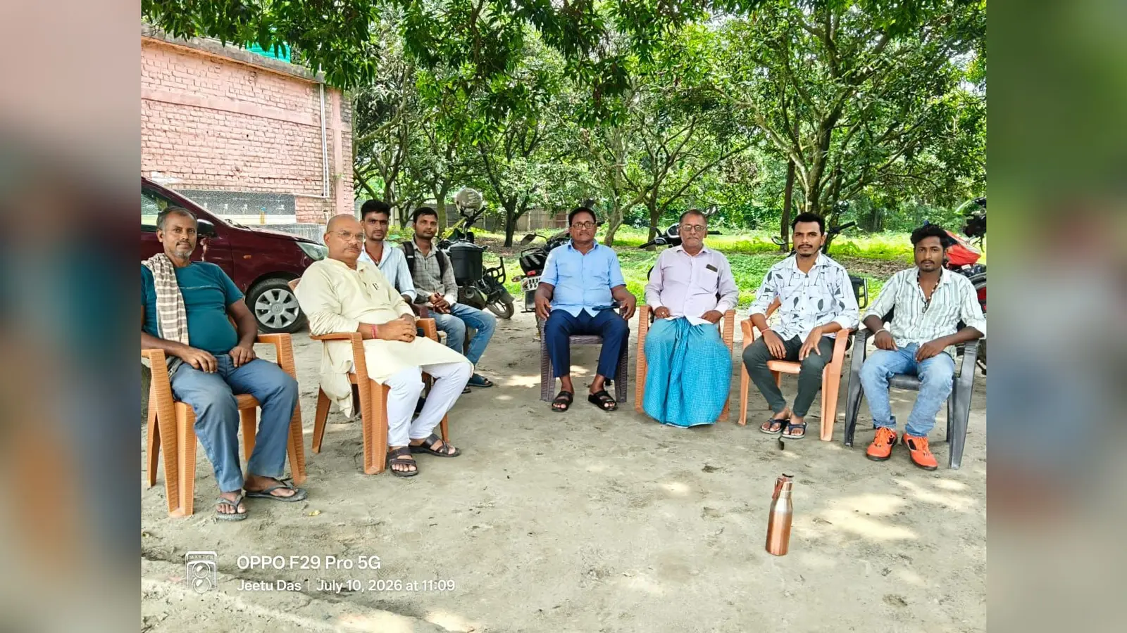 भरगामा के आदर्श मध्य विद्यालय में चारदीवारी नहीं होने से सुरक्षा भगवान भरोसे