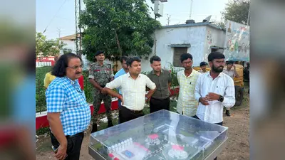 रोहतास: इंद्रपुरी बराज के पास बन रहे डेहरी हाट का DM ने किया निरीक्षण, गुणवत्ता से समझौता नहीं करने की चेतावनी