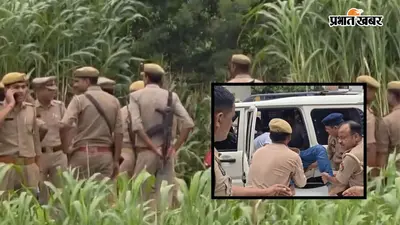 24 घंटे में यूपी पुलिस का तीसरा एनकाउंटर, 300 पुलिसकर्मियों की घेराबंदी के बाद दोनों बदमाश ढेर, एसओजी के दो सिपाही घायल