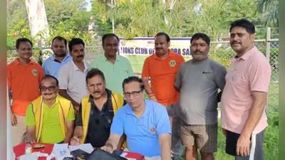 सारण में लायंस क्लब ने लगाया नि:शुल्क मधुमेह और रक्तचाप जांच शिविर, 125 लोगों की हुई जांच