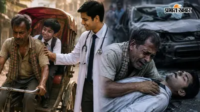 रिक्शा चलाकर बेटे को डॉक्टर बनाया, फिर एक पल में उजड़ गया परिवार