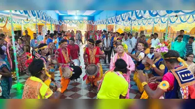 घंट और घुमुरा नृत्य की गूंज से झूम उठा हरिभंजा, रथयात्रा में दिखी पश्चिम ओड़िशा की सांस्कृतिक छटा