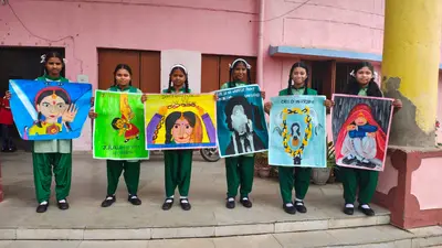 बेटी बचाओ-बेटी पढ़ाओ अभियान के तहत किशोरियों को किया जागरूक