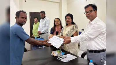 मुख्यमंत्री के पैतृक गांव नेमरा के प्रभावित किसानों को 66 दिन में मिला मुआवजा