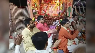 डुमरिया बुजुर्ग में नौ दिवसीय अखंड रामधुन महायज्ञ शुरू, रामनाम से गुंजायमान हुआ क्षेत्र.