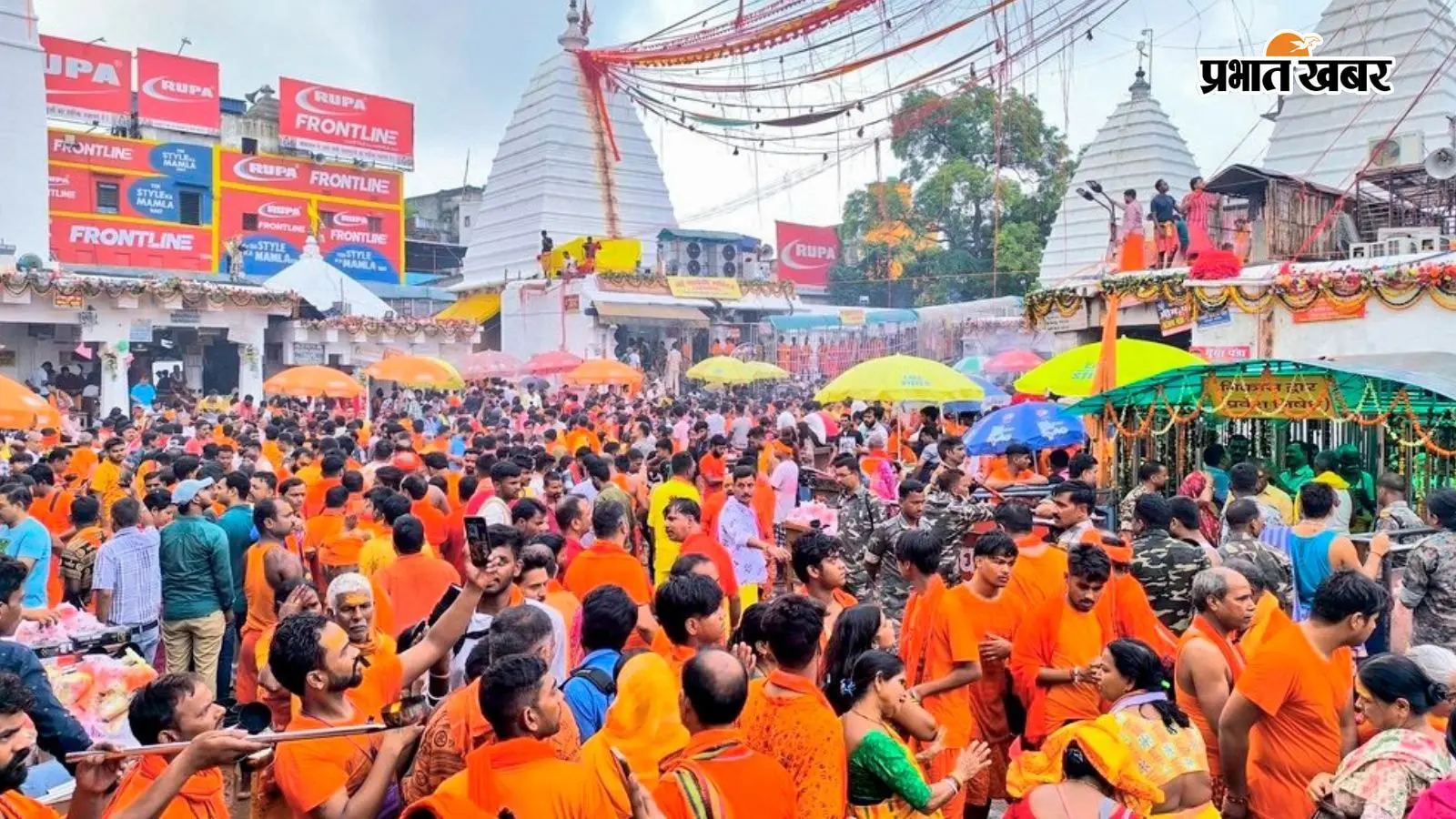 देवघर श्रावणी मेले में एआइ से होगा भीड़ का प्रबंधन, श्रद्धालुओं के बढ़ने पर अलग-अलग जगह रोके जाएंगे