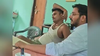 शिक्षा मंदिर में शराबी का तांडव, शिक्षकों से की बदसलूकी