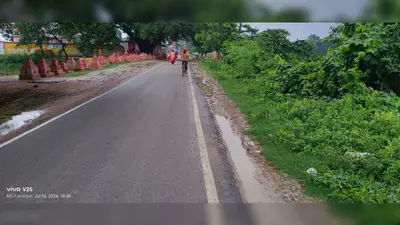 सीवान में सिंगल सड़क और धंसी पटरियां बन रहीं हादसों की वजह, चौड़ीकरण की मांग फिर हुई तेज