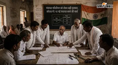 पंचायत परिसीमन को लेकर बढ़ी हलचल, कोटवा में 7-8 नई पंचायत बनने की चर्चा
