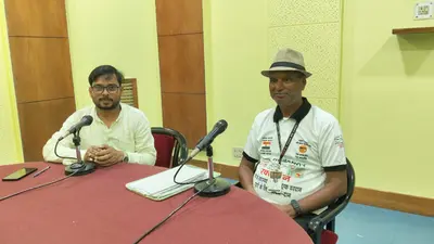 आकाशवाणी भागलपुर पर गूंजे बेलदौर के मनोज कुमार के सामाजिक संदेश