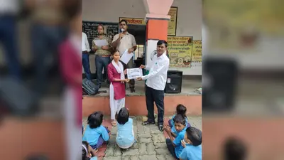 गुरुआ के उच्च माध्यमिक विद्यालय कोलौना में बाल संसद चुनाव संपन्न