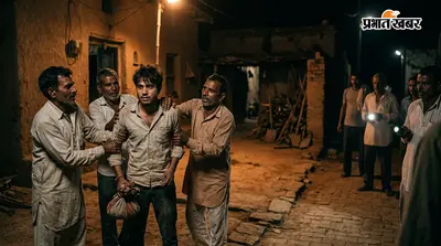 आधी रात घर में घुसा युवक, नगदी-गहने लेकर भागने लगा... ग्रामीणों ने दौड़ाकर पकड़ लिया