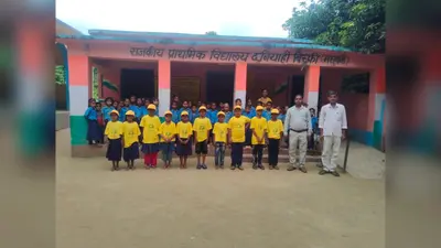 राजकीय प्राथमिक विद्यालय दुबियाही में यूथ व इको क्लब का गठन