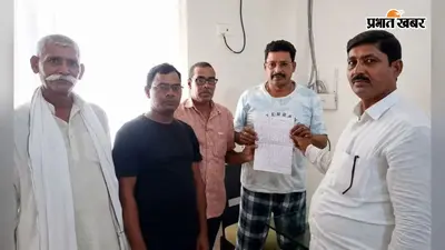 कैलाशपुर गांव में पक्की सड़क निर्माण की मांग, ग्रामीणों ने सांसद अभय कुशवाहा को सौंपा ज्ञापन