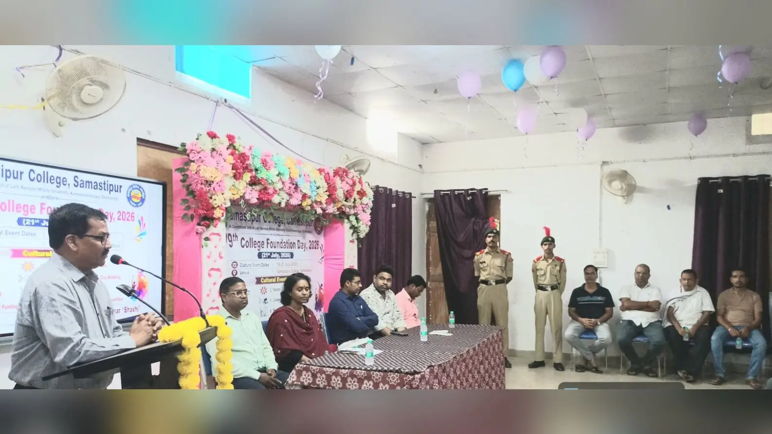 79वें स्थापना दिवस पर समस्तीपुर कॉलेज में उमड़ा हुनर का सैलाब, महाविद्यालय प्रतियोगिता का शुभारंभ