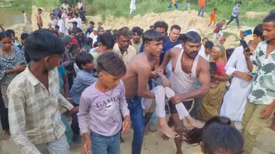 खिरोई नदी में डूबने से 14 वर्षीय किशोर की मौत, एसडीआरएफ की देरी पर सड़क जाम