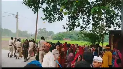 उपमुख्यमंत्री के काफिले के दौरान हसनपुर में हंगामा, पुलिसकर्मी घायल