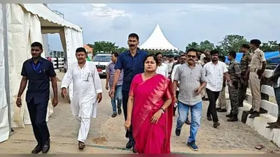 सीएम सम्राट चौधरी के प्रस्तावित दौरे से पहले बेलवा घाट पहुंचीं मंत्री डॉ. श्वेता गुप्ता, तैयारियों की ली जानकारी