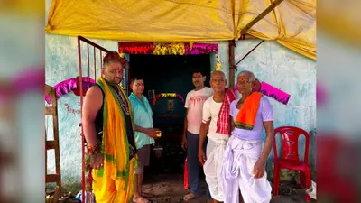 माता विपदतारणी की वार्षिक पूजा भक्तिमय माहौल में धूम धाम से संपन्न