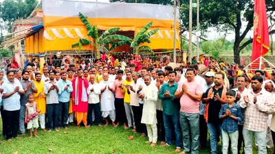 बेडोकला में 24 घंटे का अखंड हरि कीर्तन संपन्न