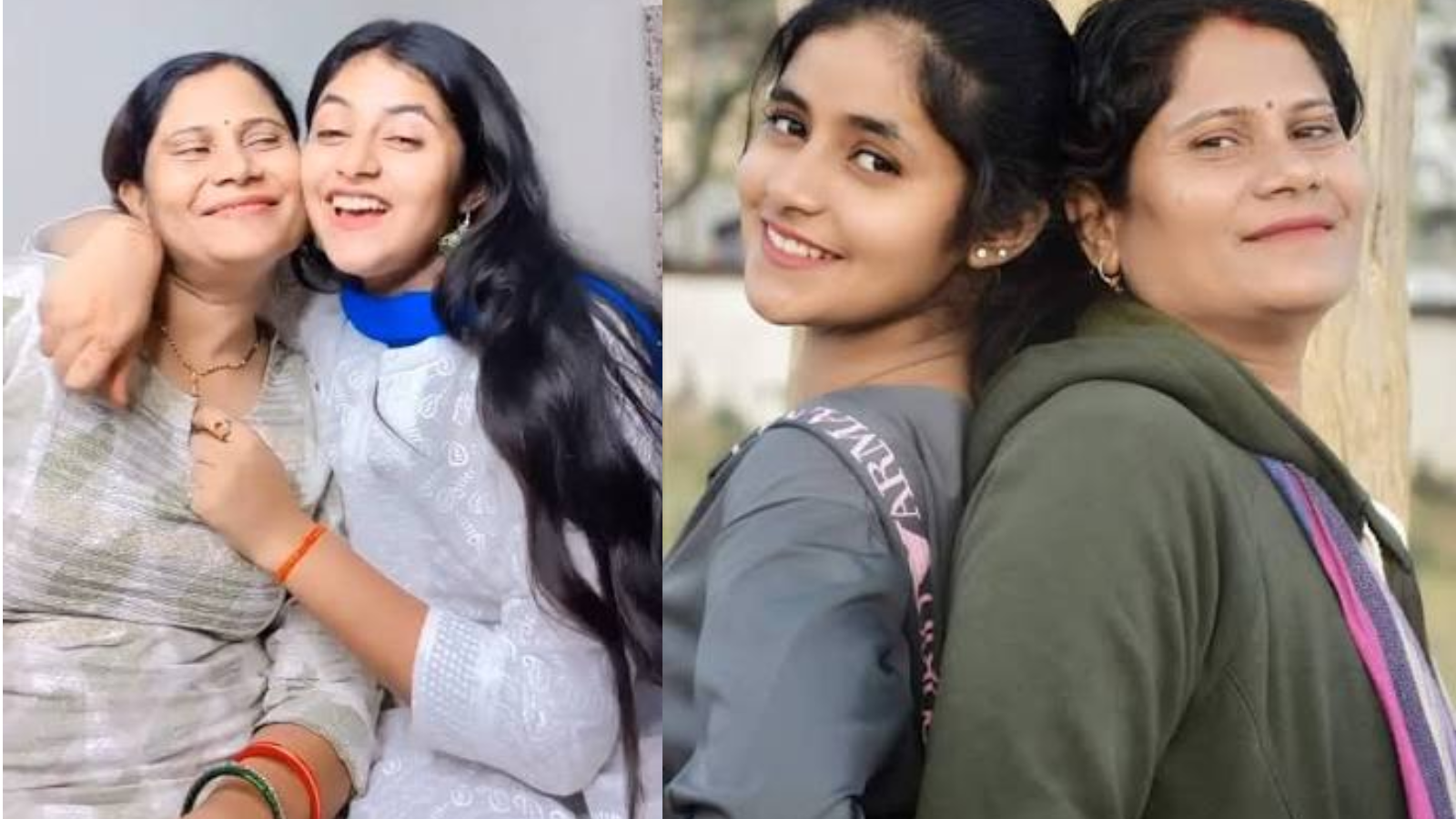 संचिता बसु और उनकी माँ