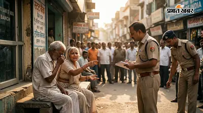 'टप्पेबाजों' का आतंक, एसपी का खौफ दिखाकर बुजुर्ग दंपती के सोने के जेवरात उड़ाए