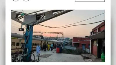 फोर लाइन परियोजना की भेंट चढ़ा नवगछिया स्टेशन का अमृत भारत योजना का निर्माण कार्य,