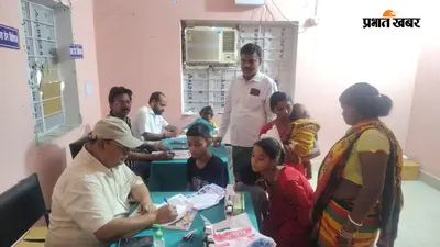 बिहारशरीफ में रेड क्रॉस का मुफ्त हेल्थ कैंप, विशेषज्ञ डॉक्टरों ने की 250 लोगों की जांच