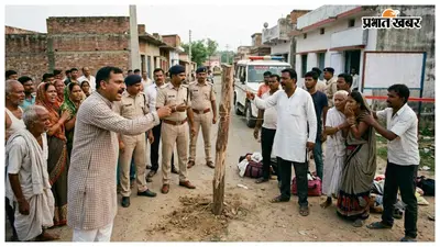 जमीन विवाद में खूंटा गाड़ने से शुरू हुआ बवाल, दोनों पक्षों ने लगाए गंभीर आरोप
