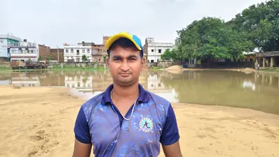 रोहतास: पहली बारिश में राम रूप स्टेडियम जलमग्न, खिलाड़ियों में नाराजगी, व्यवस्था पर उठे सवाल