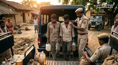 देसी चुलाई शराब बेचते दो धंधेबाज गिरफ्तार, पुलिस ने भेजा जेल