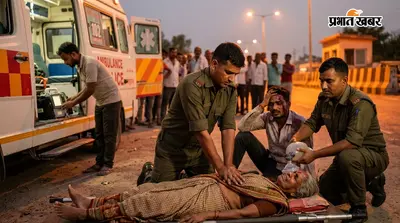 सड़क हादसे में सास-दामाद गंभीर रूप से घायल, एसएसबी जवानों ने सीपीआर देकर बचाई जान