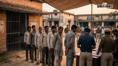 बगहा में पुलिस का बड़ा अभियान, एक साथ 8 वारंटी और फरार आरोपित गिरफ्तार