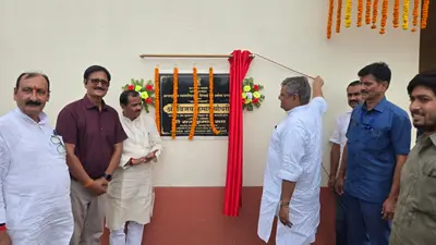 हसनपुर में आधुनिक माइक्रो इरिगेशन एवं फर्टिलाइजर सिस्टम का उद्घाटन, डिप्टी सीएम ने की सराहना