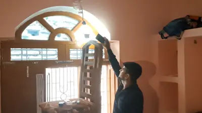 सेना के जवान के बंद मकान में लाखों की चोरी, CCTV का DVR भी ले गए चोर