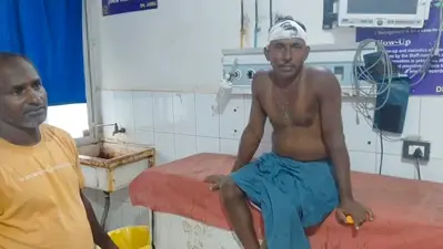 जमीन विवाद में दो पक्षों के बीच खूनी संघर्ष, तलवार और लाठी-डंडे चले, चार घायल