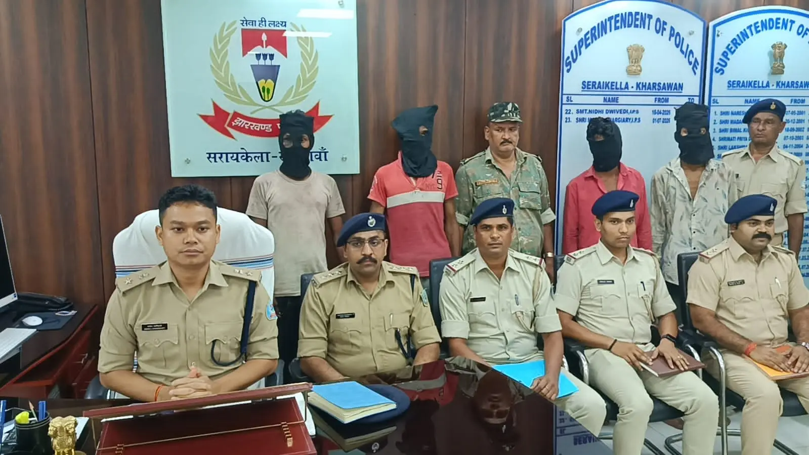 गम्हरिया हत्या कांड का 24 घंटे में खुलासा, चार आरोपी गिरफ्तार