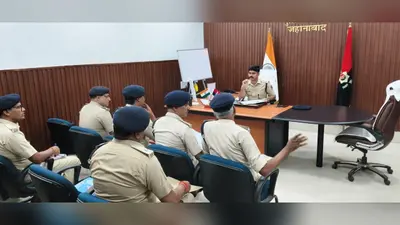 जहनाबाद में SP की समीक्षा बैठक, लंबित कांडों के त्वरित निष्पादन और थाना निरीक्षण के दिए निर्देश