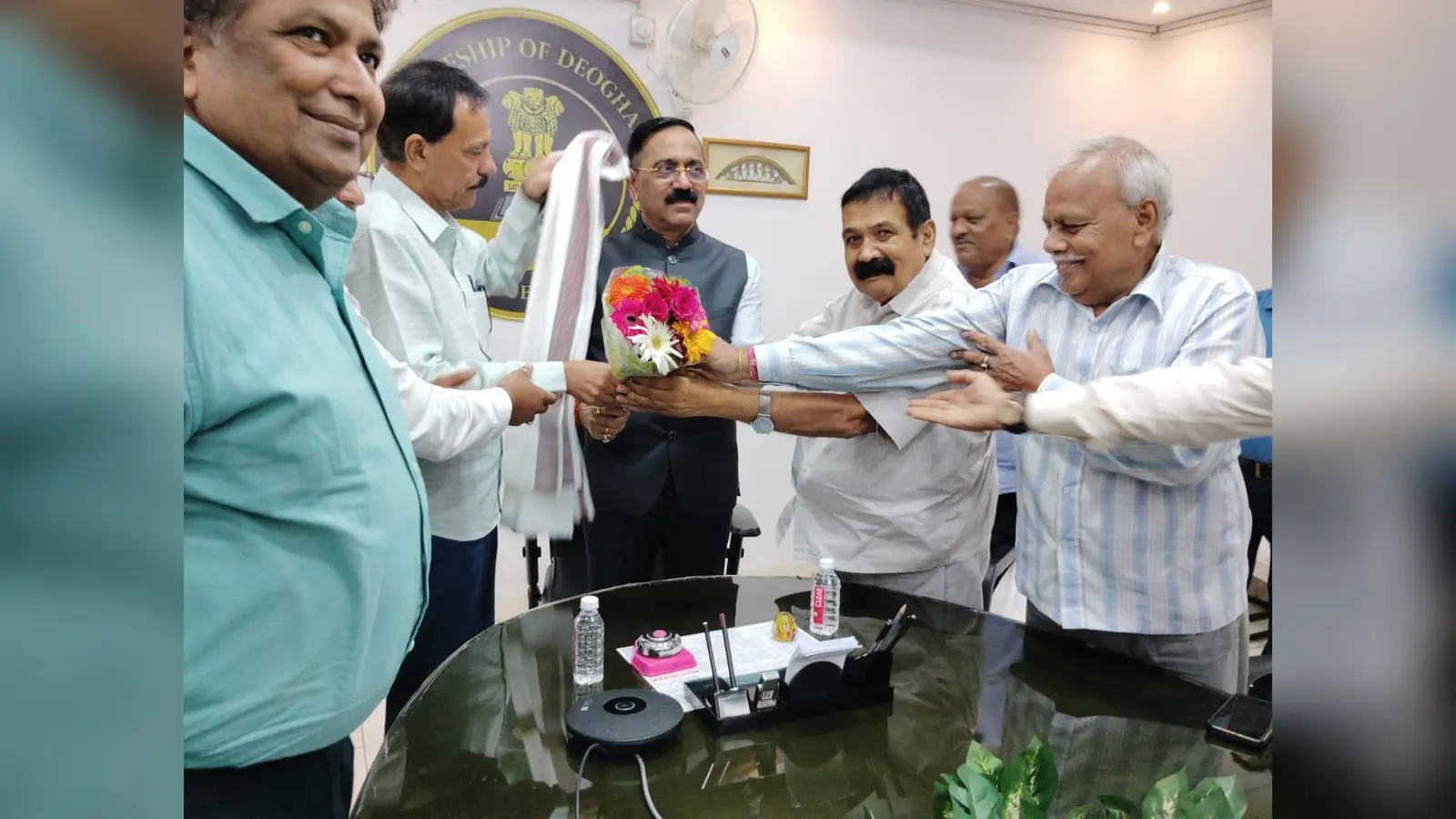 डीबीए का शिष्टमंडल मंडल जोनल जज से मिला, किया अनुरोध