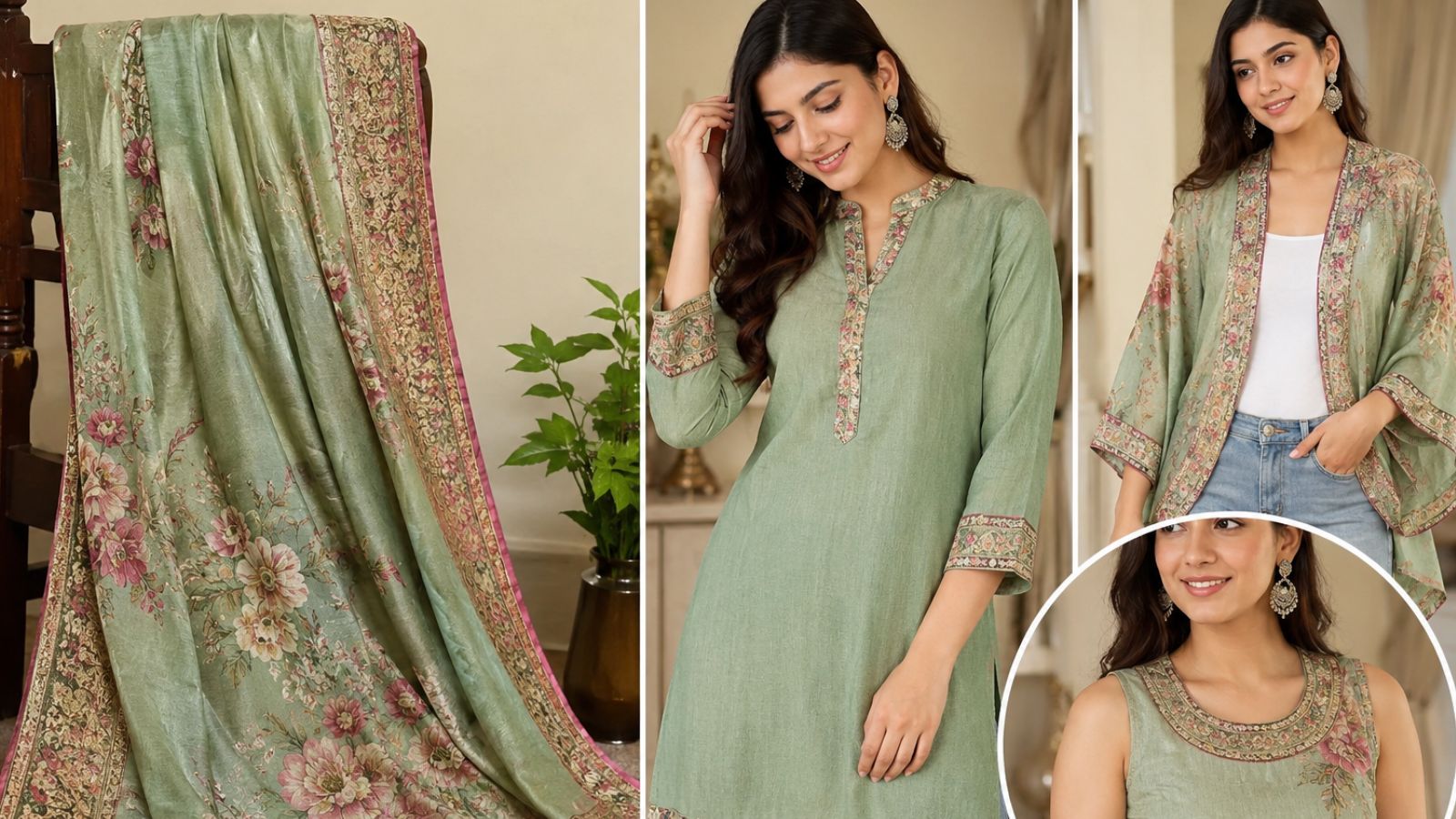 Old Saree Reuse Ideas, PC - AI