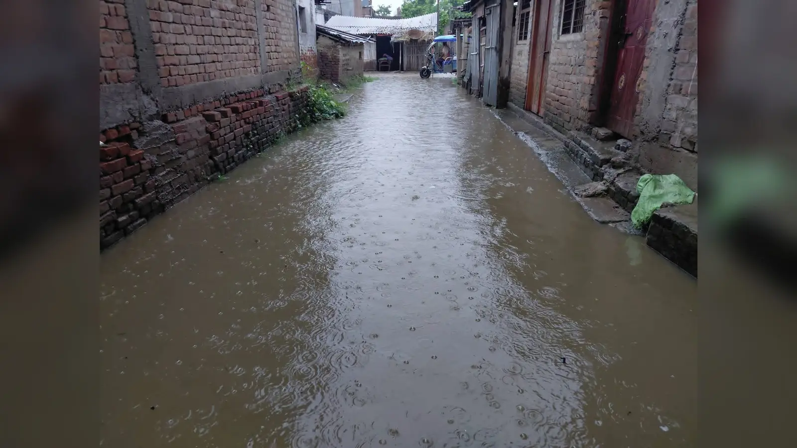 लगातार बारिश से परबत्ता के कई गांव की गलियां बनीं तालाब, लोगों की बढ़ी परेशानी