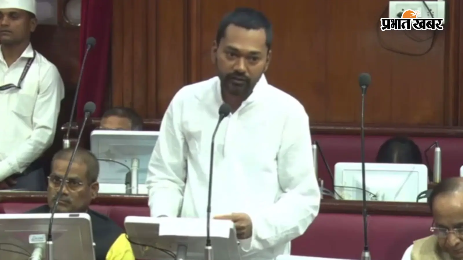 पहली बार सदन में बोले मंत्री निशांत कुमार, कहा- पिताजी ने 20 सालों में जो काम किया, उसे आगे बढ़ाना है
