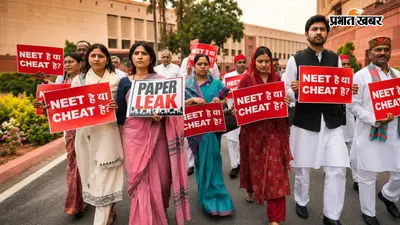 संसद से जंतर-मंतर तक सपा का मार्च, अखिलेश- डिंपल ने BJP पर साधा निशाना, राम मंदिर और पेपर लीक मामले पर गरमाया मुद्दा